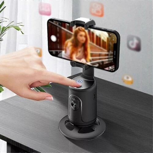 Suporte para celular com tripé de rastreamento automático e reconhecimento facial automático. 2