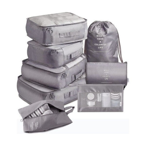 Coffret de rangement de voyage ABC - Couleur : Noir