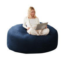 5FT Sitzsack,Sitzsackstuhl, Sofa für Erwachsene,weicher und bequemer Lesestuhl,geeignet für Schlafzimmer, Balkone und andere Orte