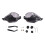 Motorcycle Handlebars with Brackets, Windshield Handguard Replacement Motorcycle Parts for  368G Grey 1