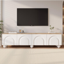 180*40*45cm TV schrank mit 4 Schränken,TV stand und Fernsehschrank mit 6 Kugelfuß Metallbeine, Lowboard und Fernsehtisch,TV-Board und T