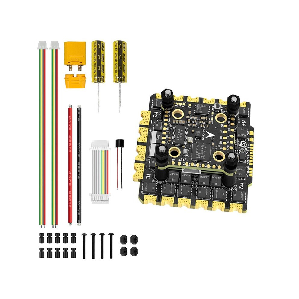 Sequre H743 V2 & E130 G2 Stack Fc Icm42688p 4-12S 130A Esc For Racing Freestyle Fpv Racing Drone 8S Blheli_32 6033154391056