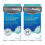 (12pcs -2boxes)ScarAway Advanced Clear Silicone Scar Sheets, White, 6 count 1