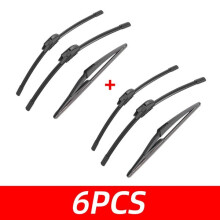 Wiper blade compatible with Nissan Qashqai J11 2013-2020 Front, 6 pcs.