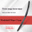 Car windshield wipers U type universal soft rubber 1