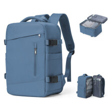 Reiserucksack, 40 x 20 x 25 cm, blau