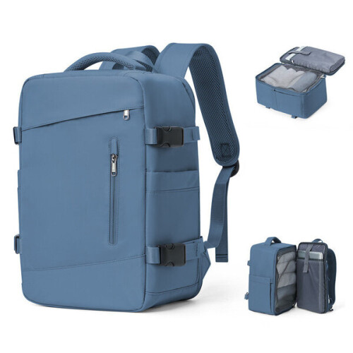 Reiserucksack, 40 x 20 x 25 cm, blau