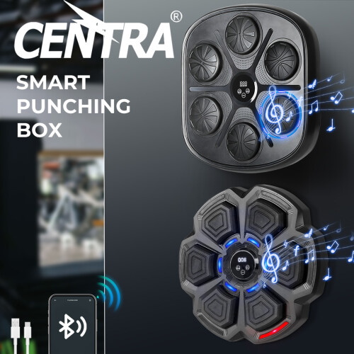 (Rectangular) Centra Smart Music Punching Boxing Machine Wall