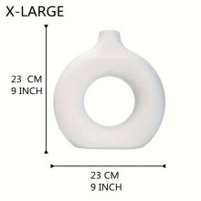 Vase rond style bohème, 1/2/3 pièces, pour la maison, S+L