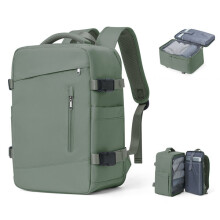 Wanderrucksack, 40 x 20 x 25 cm, grün