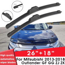 Stierače kompatibilné s Mitsubishi Outlander GF GG, čierne