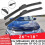 Wipers compatible with Mitsubishi Outlander GF GG, black 1