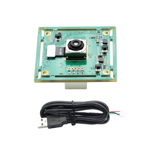 Módulo de Cámara USB de 12MP 4K Módulo de Webcam con Enfoque Automático Sensor IMX362 Lente Sin Distorsión Plug And