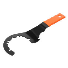 Heavy Duty Universal Sink Drain Wrench for All 4, 6, 8 Tab Locknuts, Steel Construction