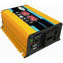 12V 220V menič, 4000W čistý sínusový menič DC 12V 220