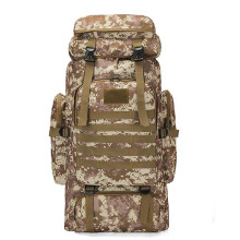 80L wasserdichter taktischer Tarnrucksack mit großem Fassungsvermögen für Herren
