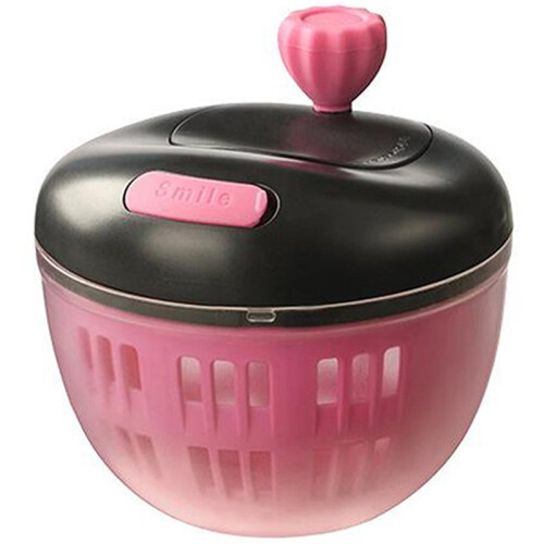 Vegetable and Fruit Dehydrator Drain Basket Fruit Washing Bowl Manual Dehydration Tool