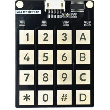 4x4 Matrix Keyboard 16 Key Capacitive Touch Button IIC Communication with Touch Detection 5P