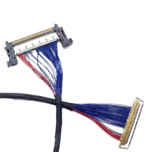 LM270WQA Displaykabel (EDP HD-Kabel) - I-PEX 20523-60-Polig, 0,4 mm Rastermaß, Beidseitig mit Verriegelungsringen, Bildschirmanschluss