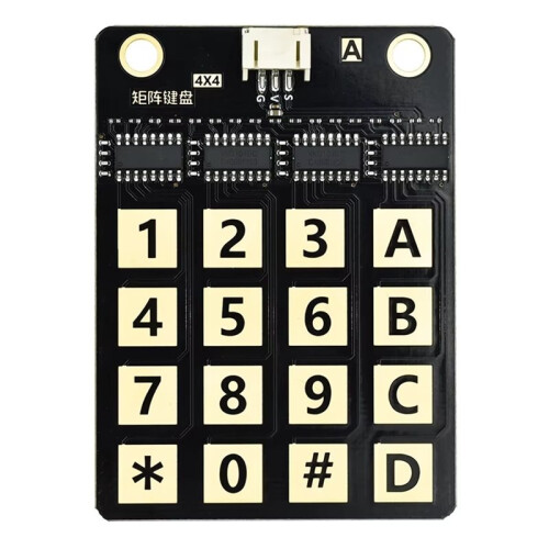 4x4 Matrix Keyboard 16 Key Capacitive Touch Button IIC Communication with Touch Detection 3P