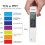 Testeur de qualité d'eau haute performance TDS pH EC Température 4 en 1 2
