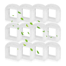 50 Pcs Replacement Foam Filters for Cat and Dog Waterers, Pet Waterer Foam Pre-Filters, for Drinkwell