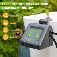 Tuya Automatic Watering System Auto Drip Irrigation Kit APP & Voice Remote Controller for Indoor Outdoor Potted Plants