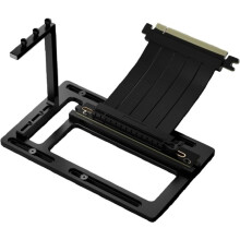 90 PCIE 4.0 X16 Verlängerungskabel, Vertikale Halterung Aus Aluminiumlegierung, PE-Geschirmt, GPU-Grafikkarten-Verlängerungskabel