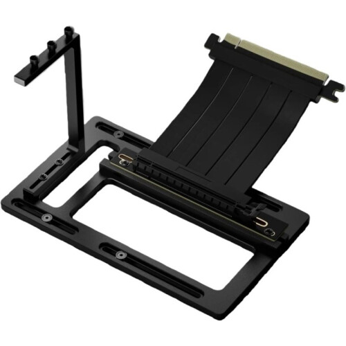 90 PCIE 4.0 X16 Extension Riser Cable Aluminum Alloy Vertical Bracket PE Shielded GPU Video  Card Extender Cord