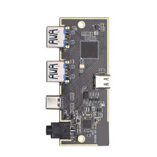 Module D'E/S Frontal Du Châssis : Protocole USB 3.1 Gen2, Débit de 10 Gbit/S, Interface Audio USB Type-C 3,5 mm.