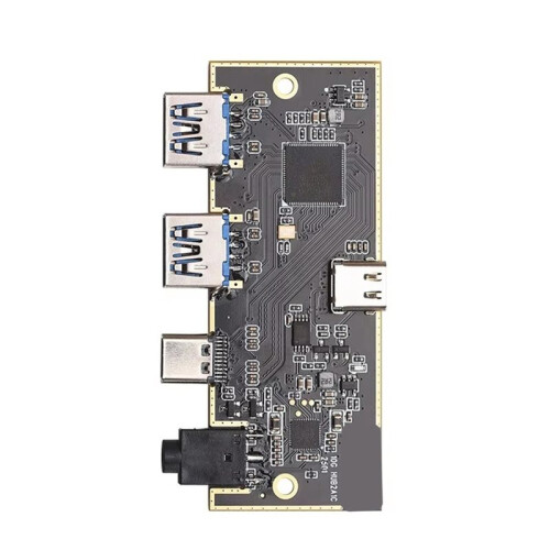 Module D'E/S Frontal Du Châssis : Protocole USB 3.1 Gen2, Débit de 10 Gbit/S, Interface Audio USB Type-C 3,5 mm.