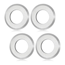 4 Pcs Steel Detachable Blades Manual Wire Stripper Replacement Blades for Electric Hand Crank Stripping Machines