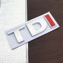 Car Front TDI Grille Logo Badge Rear Trunk