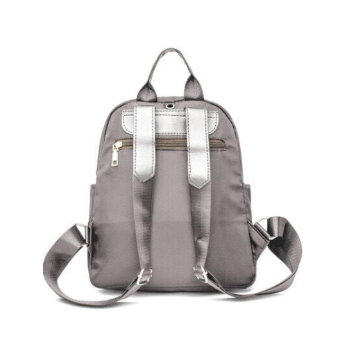 Damenrucksack aus Polyester/Polyamid in Grau – ergonomisches Design