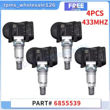 Clips de control de presión de aire, 4 unidades, 6855539, para BMW