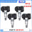 Clips de contrôle de pression d'air, lot de 4, réf. 6855539, pour BMW 1