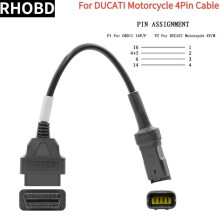 Τελευταίο καλώδιο μοτοσικλέτας Ducati, διαγνωστικό καλώδιο 4 ακίδων