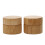 Multipurpose Bamboo Cream Bottle for Storage Use 2Pcs Refillable Containers 4