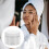 White Plastic Cosmetic Containers with Lids for Storage Use Lightweight Leak Proof 10pcs 5