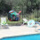 Pool Float Storage Bag, Adjustable Mesh Organizer 1