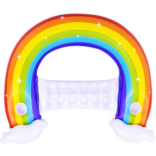 Sedia galleggiante per piscina con 2 portabevande – Per piscine da 58" x 39"