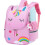 Ada children's school backpack, lightweight leather backpack for children 4