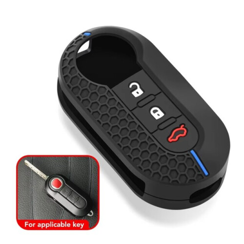 Étui en silicone pour clé de voiture avec télécommande