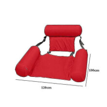 Amaca-sedia gonfiabile per piscina, letto galleggiante, sedile
