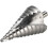 HSS step drill, 6-60 mm, spiral, conical flute, countersinking 3