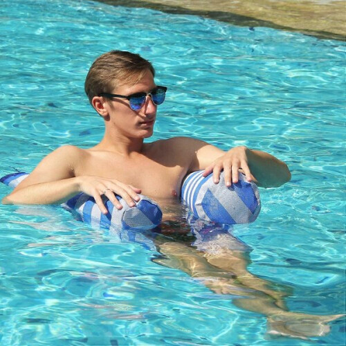 Inflatable pool floats – 2 inflatable pool floats with air pump