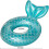 Mermaid pool float, inflatable mermaid swimming ring, pla 1