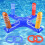 Inflatable Pool Ring Toss Game - 4 Rings for Indoor Fun 1