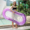 Hamaca inflable acuática para nadar, piscina, playa, verano. 4