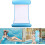 Inflatable pool hammock, floating mattress, foldable 4 seater 1